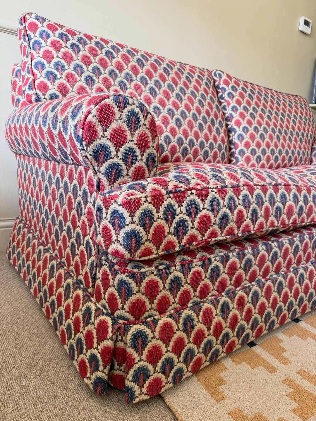 Trabalho da Atual Decore — detalhe de tapeçaria
